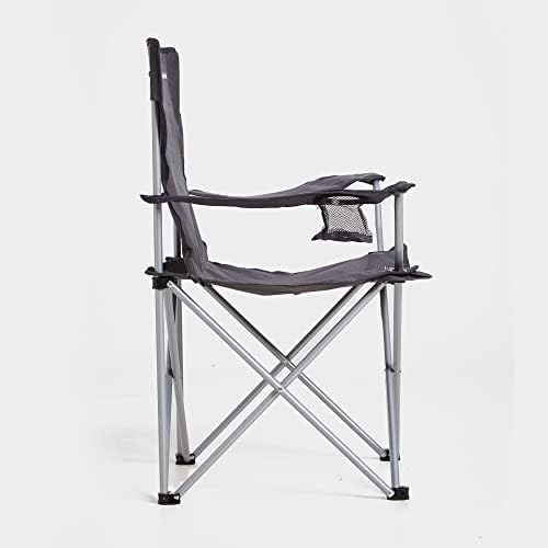 Folding Chair with Drinks Holder & Arm Rests