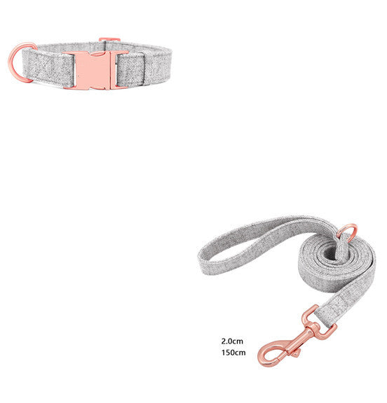 Engraved Adjustable Non-Woven Dog Collar-11